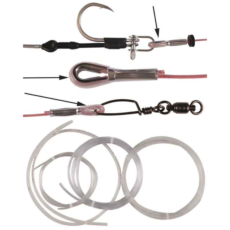 Wellsys Game Fishing Bulk LINE Chafing GUARD Leader Loop Protector Tube