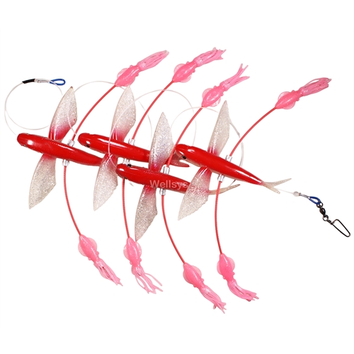 Wellsys Game Fishing Teaser - FLYING FISH DAISY CHAIN SPLASHER