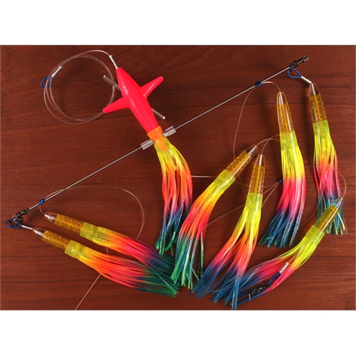Wellsys Game Fishing Teaser - PORT SIDE SWIMMER - With LURES