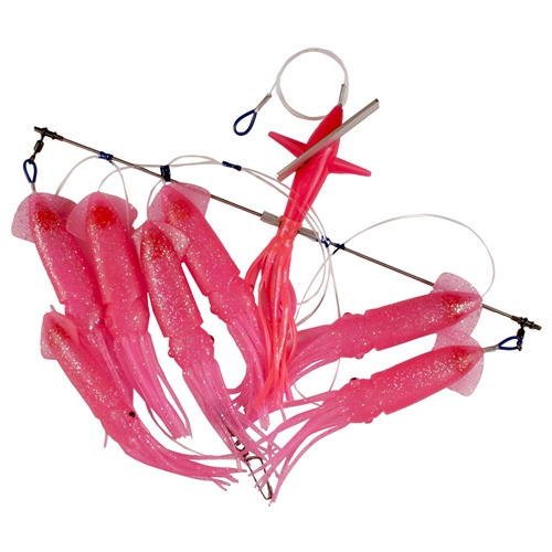 Wellsys Game Fishing Teaser - SIDE SWIMMER SPREADER BAR - 9in SQUID