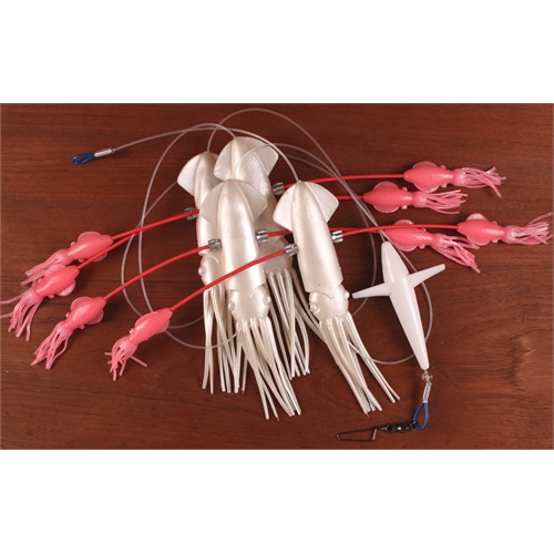 Wellsys Game Fishing Teaser - SQUID SPLASHER with 9in Squid