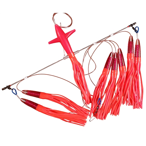 Wellsys Game Fishing Teaser - STARBOARD SIDE SWIMMER with LURES