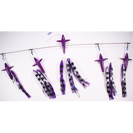 Squid Colour Purple-Silver