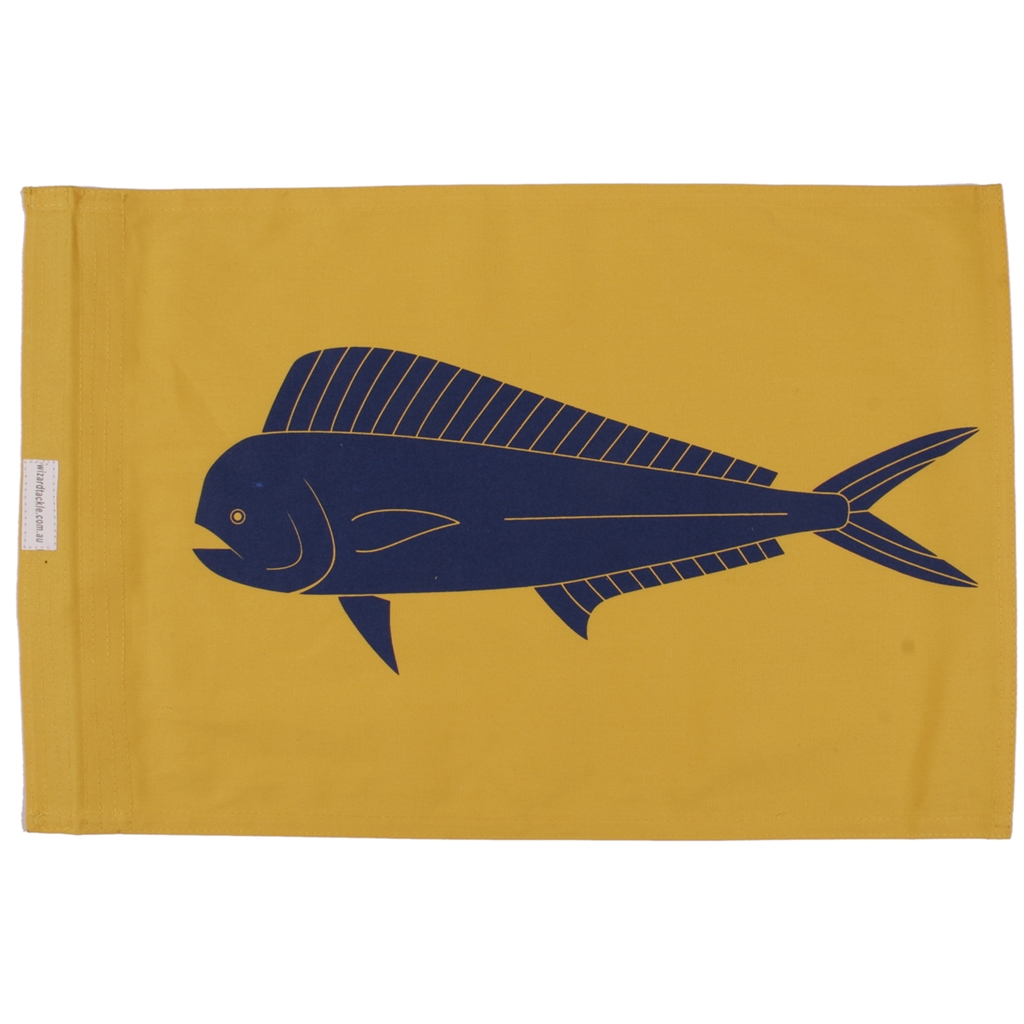 Wizard Fishing Flags MAHI MAHI